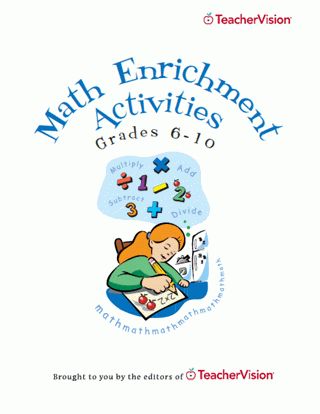 Math Enrichment Activities Printable Book (6-10) - TeacherVision